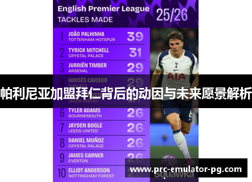 帕利尼亚加盟拜仁背后的动因与未来愿景解析 帕利尼亚加盟拜仁背后的动因与未来愿景解析
